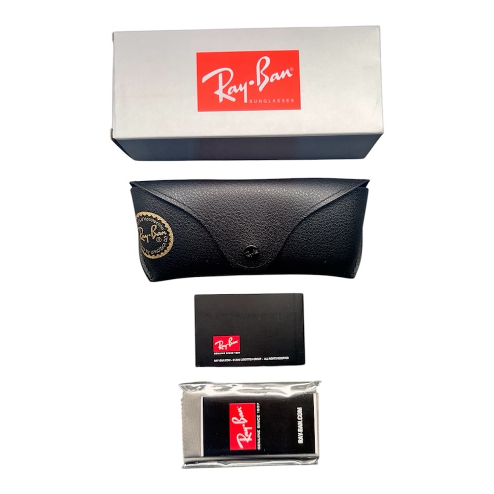 Ray-Ban Brown and Gold Aviator Sunglasses - Picture 4 of 4